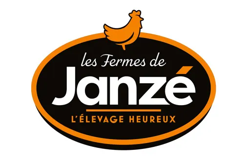 Logo Les Fermes de Janzé, Volaille fermière