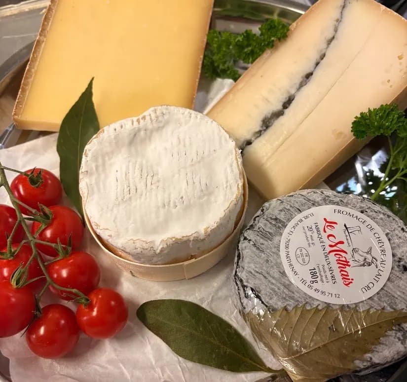Plateau fromages, sélection de la maison