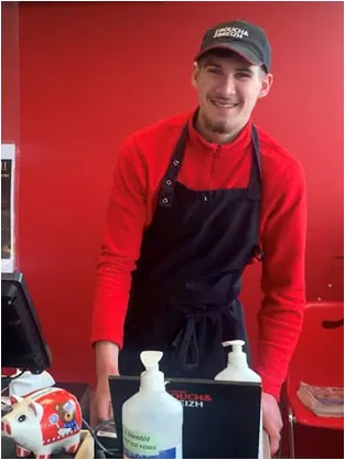 Kyllian, Primeur & Fromager chez Artisans Bouchers Modernes
