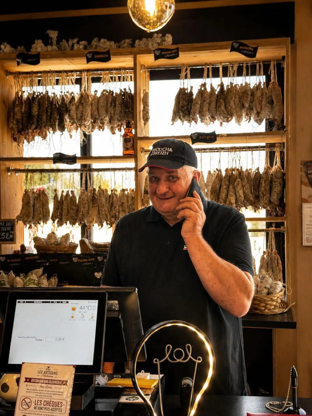 Saucissons secs et charcuterie artisanale de la maison